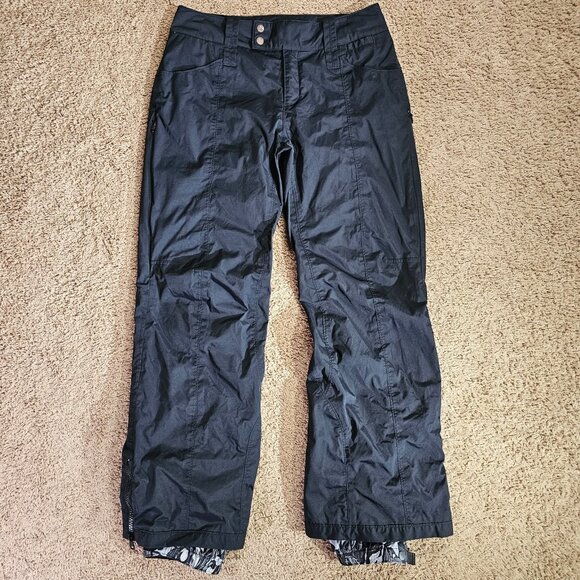 Columbia Pants - Columbia Titanium Ski Pants Womens Medium Black Omni Tech Waterproof Outdoors